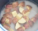 シンプルが美味しいさつま芋ご飯作り方2写真