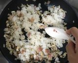 きのこチャーハン作り方5写真