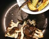 ヒラタケと茄子の焼き煮浸し作り方5写真