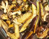 ヒラタケと茄子の焼き煮浸し作り方7写真