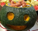ハロウィンにジャックオランタンの脳みそ作り方6写真