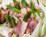 鶏もも肉＆長ネギのお鍋作り方2写真