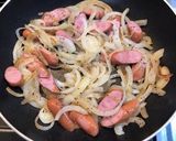 絶品☆ウインナーとアボカドの醤油マヨ炒め作り方2写真
