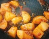 じゃがいもでごはんが進む♡うめ味噌煮作り方4写真