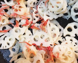 小海老と蓮根のシャキシャキきんぴら超簡単作り方3写真