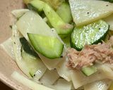きゅうりのサラタケねぎ塩和え作り方3写真