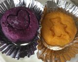 おやつ☺️紫芋のチーズ入りスイートポテト作り方10写真