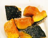 冷凍かぼちゃを時短煮物作り方1写真