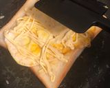 お一人様のホットサンド(食パン2枚版)作り方3写真