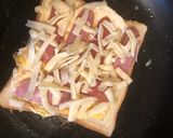 お一人様のホットサンド(食パン2枚版)作り方5写真
