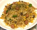 パラパラ炒飯用ご飯で☆簡単カレーピラフ風作り方10写真