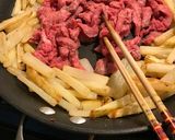 ステーキとポテトのカリカリ炒め作り方6写真