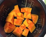 美味しいかぼちゃの煮物（炊飯器調理）作り方1写真