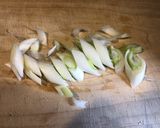 サーモン塩辛のクリームパスタ作り方1写真