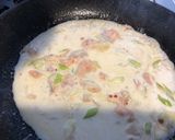 サーモン塩辛のクリームパスタ作り方4写真