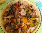 秋野菜のカロリーカット　キッシュ作り方3写真