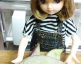 リカちゃん♡千石豆と揚げさんたいたんꕤ*作り方2写真