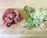 キムチと豚肉のチヂミ作り方1写真
