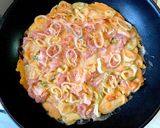 キムチと豚肉のチヂミ作り方4写真