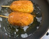 とろけるのび〜るチーズハットグ作り方7写真