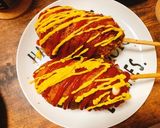 とろけるのび〜るチーズハットグ作り方8写真