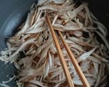 ご飯がススム！牛ごぼうしぐれ炒め煮作り方1写真
