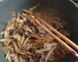 ご飯がススム！牛ごぼうしぐれ炒め煮作り方2写真