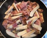 ベーコンとほうれん草のバター醤油炒め作り方2写真