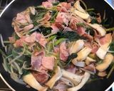 ベーコンとほうれん草のバター醤油炒め作り方3写真