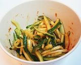 きうりの生姜味噌和え作り方2写真