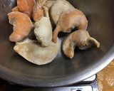 主にほたてハラコのアヒージョ作り方1写真