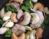 主にほたてハラコのアヒージョ作り方9写真