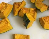 母のカボチャプリン作り方1写真