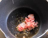 たっぷり白菜と豚バラ肉の味噌汁作り方3写真