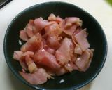 干しなすのベーコン炒め作り方5写真