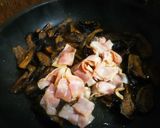 干しなすのベーコン炒め作り方9写真