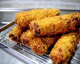 キムちくわの肉巻きフライ作り方6写真