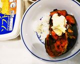 マーガリン乗せ南瓜作り方5写真