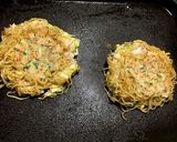 ☆モダン焼き☆お好み焼き(覚え書き)作り方13写真
