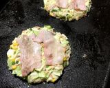 ☆モダン焼き☆お好み焼き(覚え書き)作り方18写真