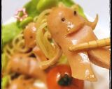 髪が生えたミイラ ソーセー人★ハロウィン作り方10写真