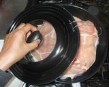 豚肉と白菜のキムチ蒸し♪簡単作り方7写真