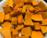 ミキサーで簡単!かぼちゃのチーズケーキ◌作り方2写真