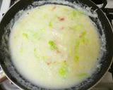 カニカマレタスおから豆乳クリームシチュー作り方3写真