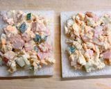 早っ♪レンチン目玉焼きで！玉子サンド作り方10写真
