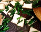 ニラと厚揚げのごま味噌炒め♪お弁当にも作り方5写真