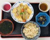 【病院】まつたけごはん【給食】作り方5写真