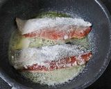 鮭のムニエル～にんにく醤油ソースかけ～作り方2写真