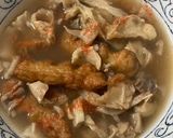 【2作目】牛すじとたまねぎ天のおでん煮！作り方8写真