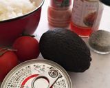 大好き❤️サラダご飯♪作り方1写真